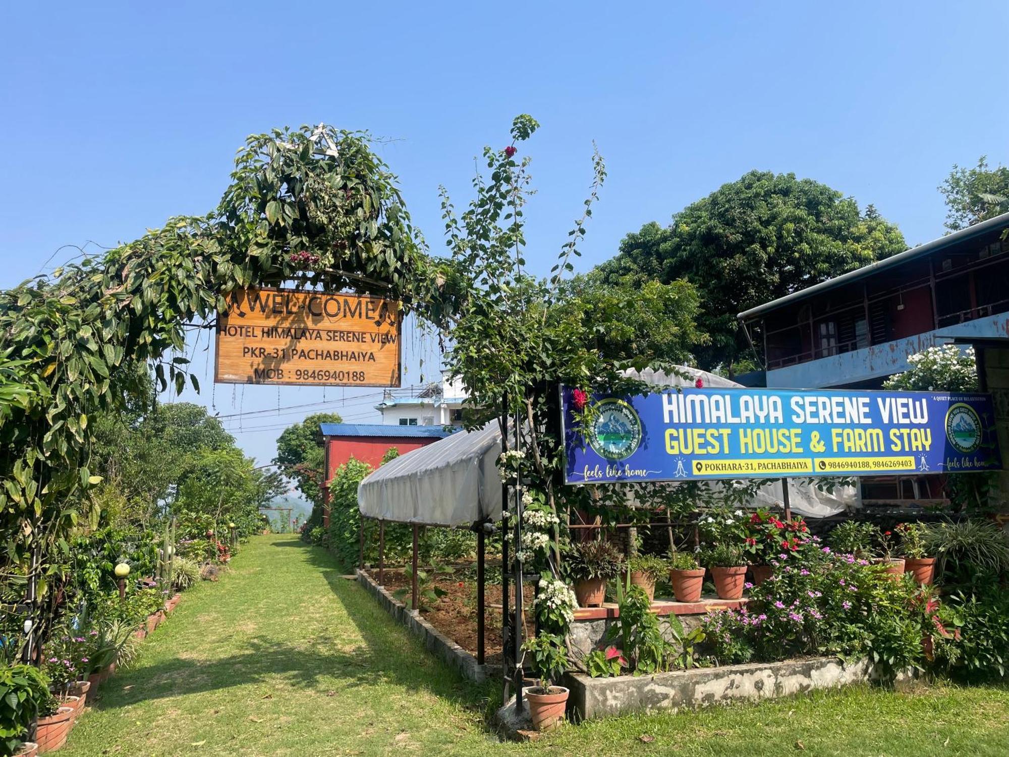 Himalaya Serene View Guest House & Farm Stay Deorali Bagian luar foto